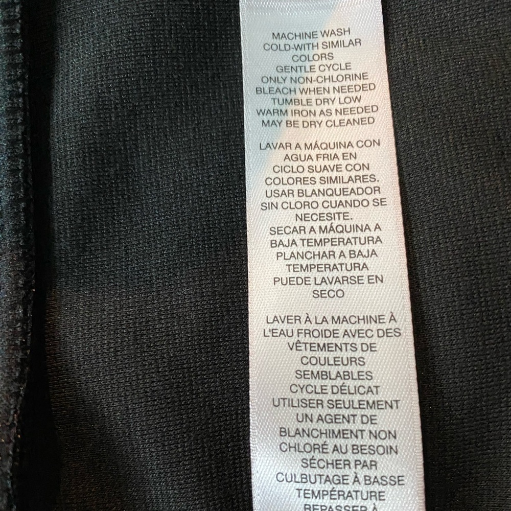 WHBM black pants leggings wide elastic waist Never Worn L
C - Picture 9 of 9